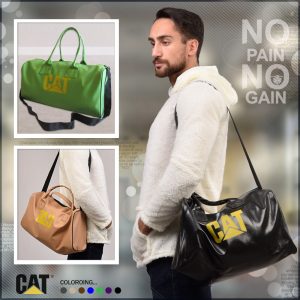 ساک ورزشی چرمی CAT