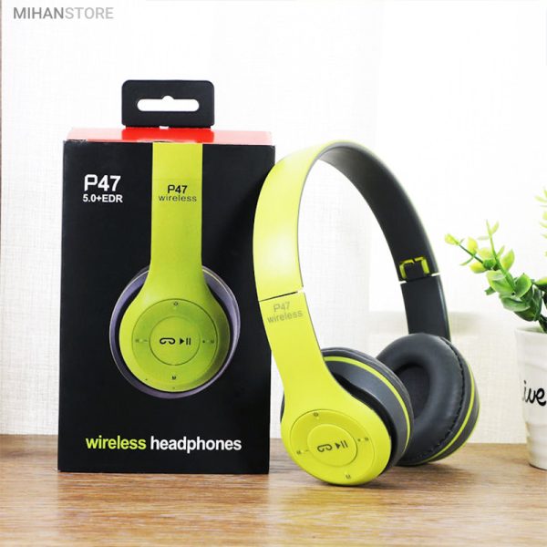 هدفون بی سیم شارژی P47