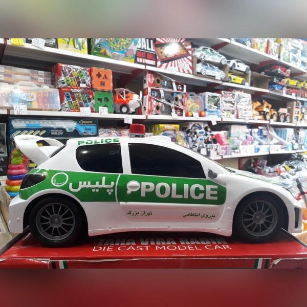 ماشین پژو206 پلیس بزرگ قدرتی