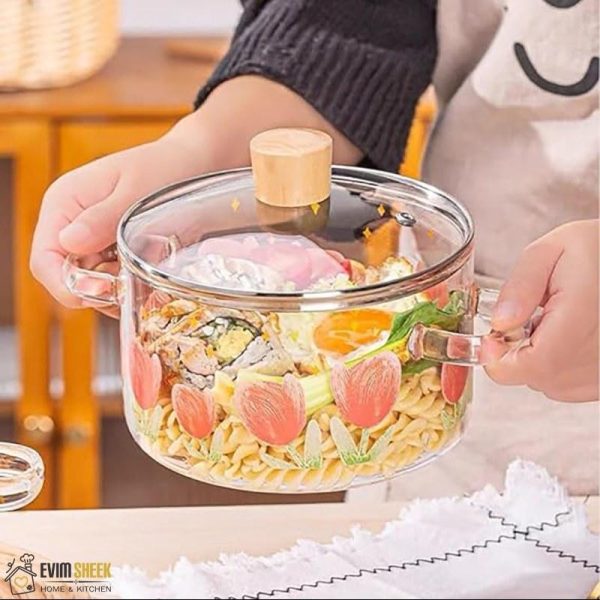قابلمه پیرکس شعله مستقیم وارداتی