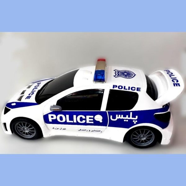 ماشین پژو206 پلیس بزرگ قدرتی
