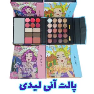 پالت آنی لیدی تاشو آینه دار و براش دار 32 تایی