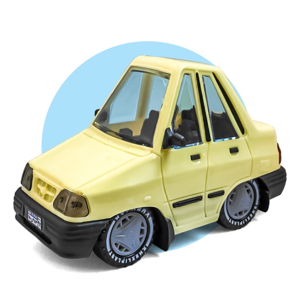 ماشین پراید سواری وروجک