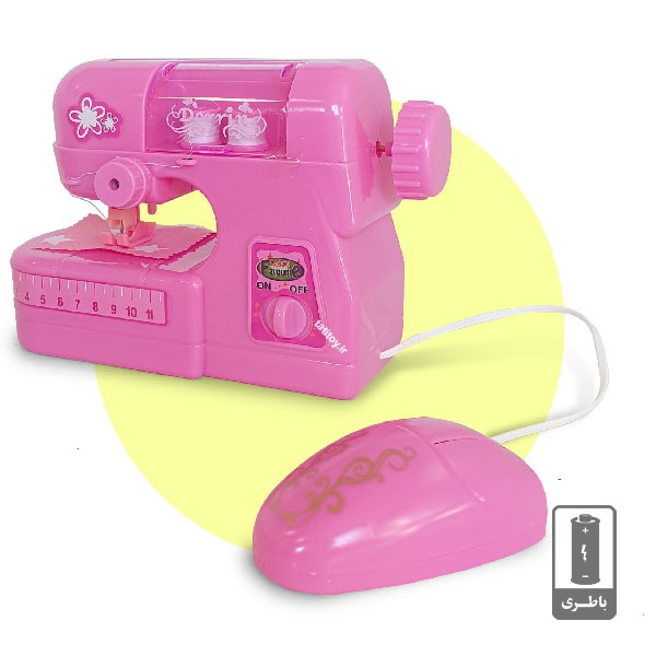 چرخ خیاطی باتریخور اسباببازی