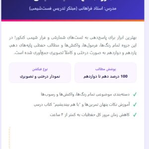 جزوه جامـع حفظیـات شیـمی (ویژه کنکور1404) استاد فراهانی