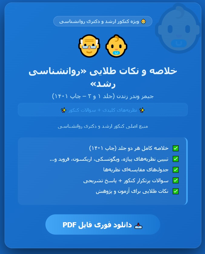 کتاب روانشناسی رشد (1و2) چاپ ۱۴۰۱ جیمز وندر زندن