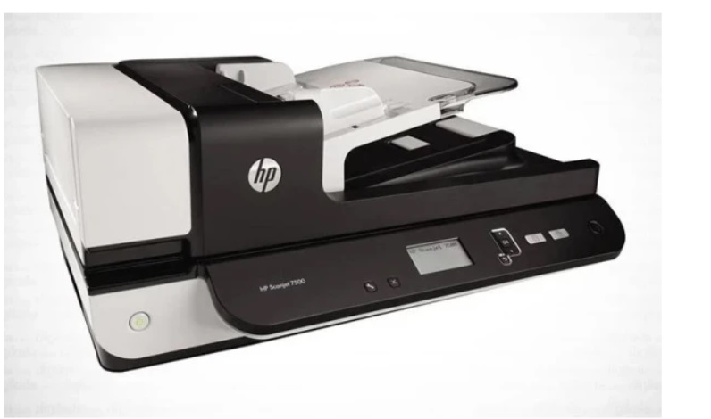 برنامه درایور اسکنر اچ پی مدل Scanjet Enterprise 7500
